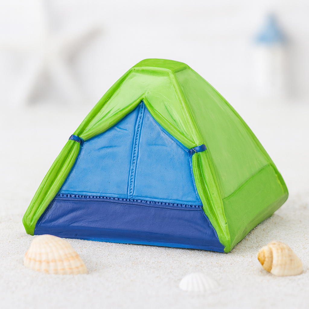 Camping Zelt Miniatur 5,5cm