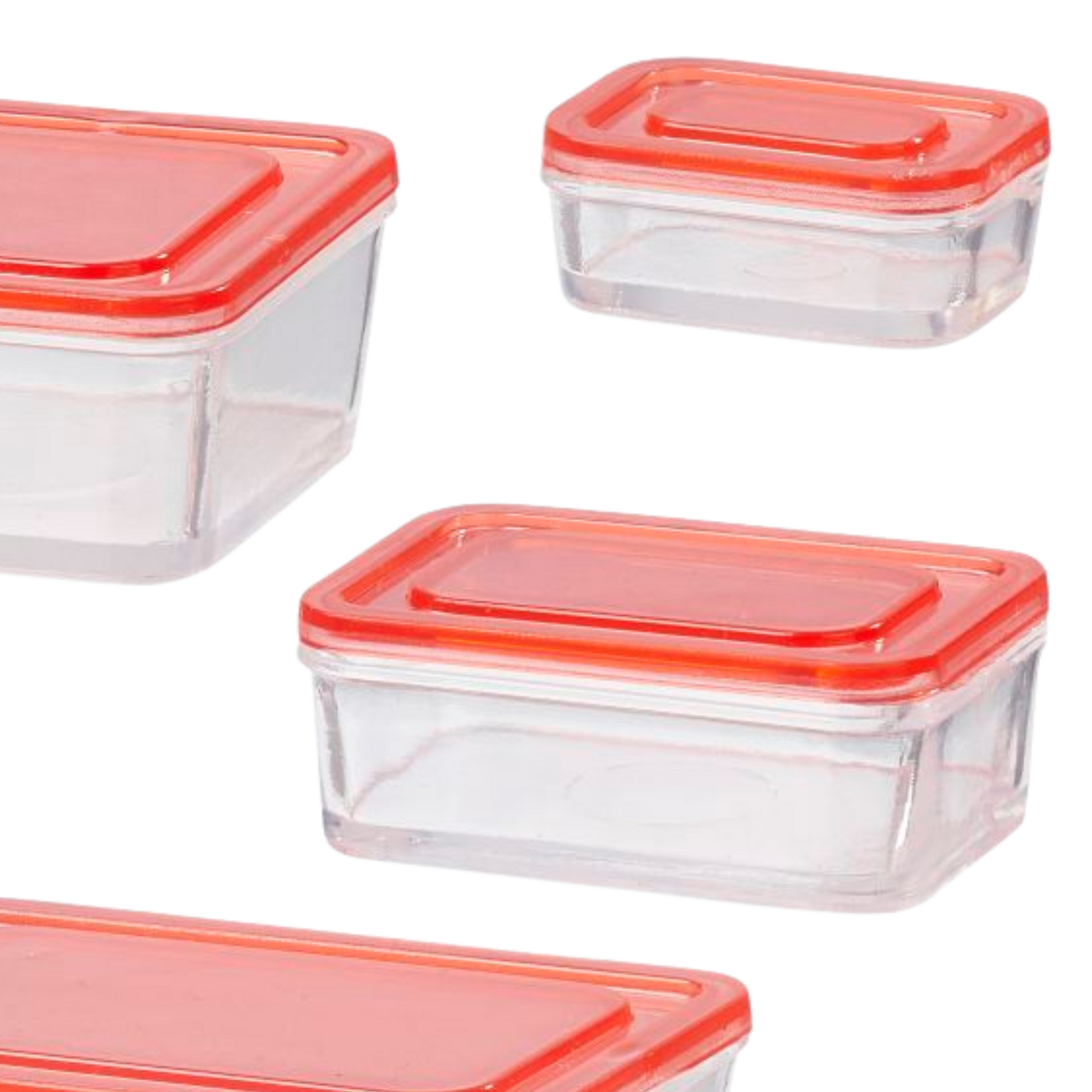 Miniatur Lunchbox Vorratsschalen Set zum Öffnen für das Wichtelhaus