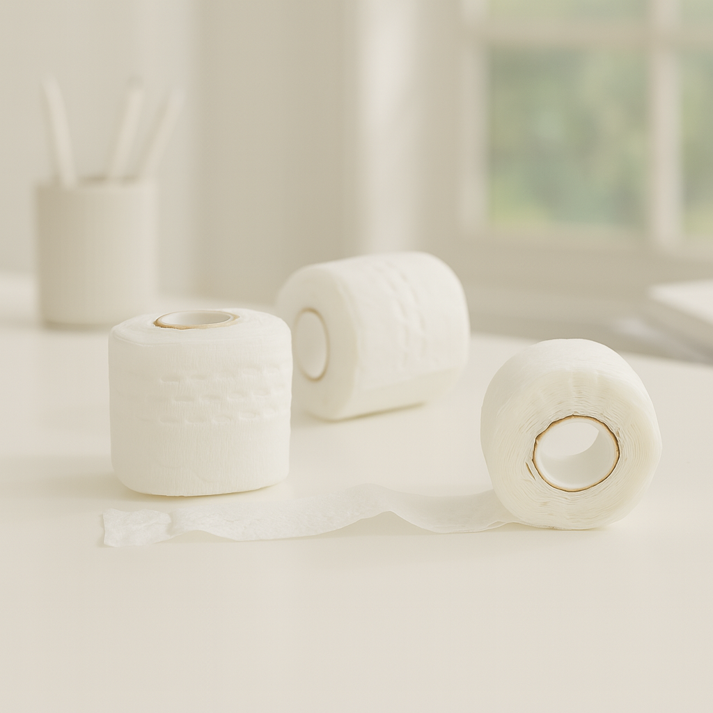 Miniatur Toilettenpapier 10 Rollen ca. 1 cm, lustiges Wichtel Zubehör für Wichtelhaus und Geldgeschenke